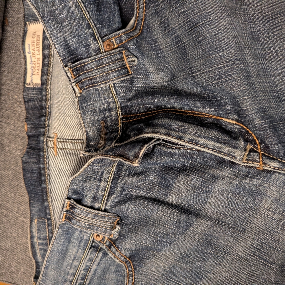 Vintage Polo by Ralph Lauren Women's Blue Boot Cut Jeans